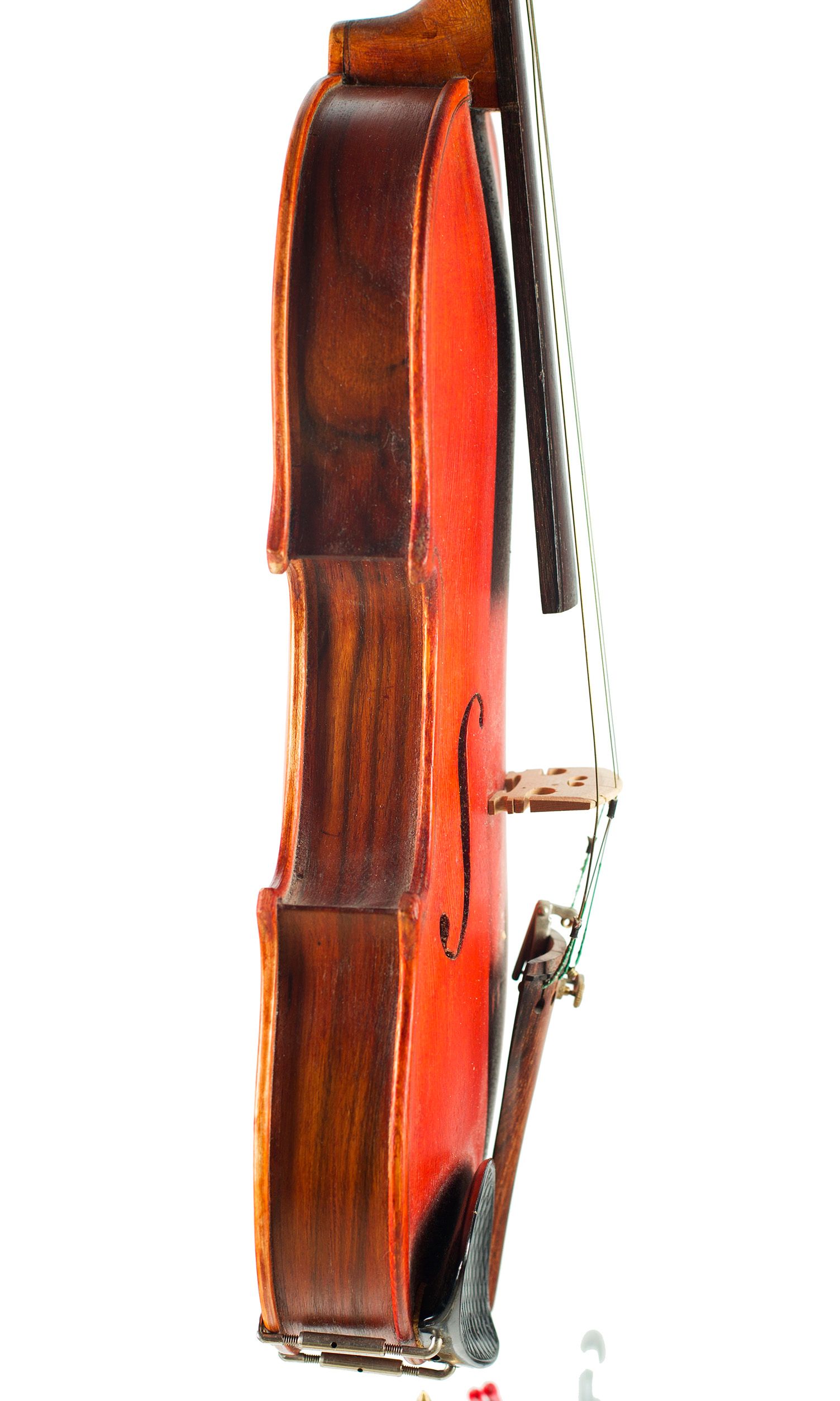 A violin by Mario Salustri, Albano, late 20th Century — angled view, 80°