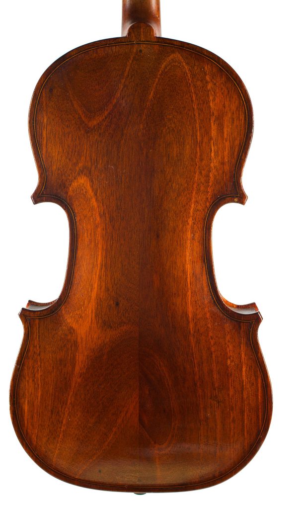 A violin by Mario Salustri, Albano, late 20th Century — back