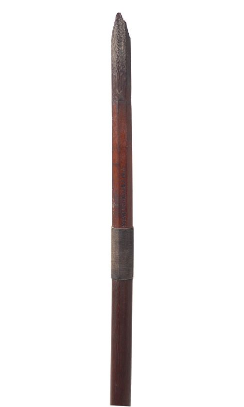 A violin bow stick by Victor Fétique, France — frog detail