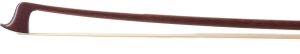 A silver-mounted viola bow by Johann Stüber, Holland — head and frog