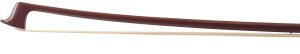 A silver-mounted violin bow by H. A. Stöhr, Germany — head and frog