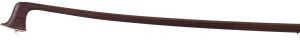A silver-mounted violin bow by J. Stüber, The Hague — head and frog