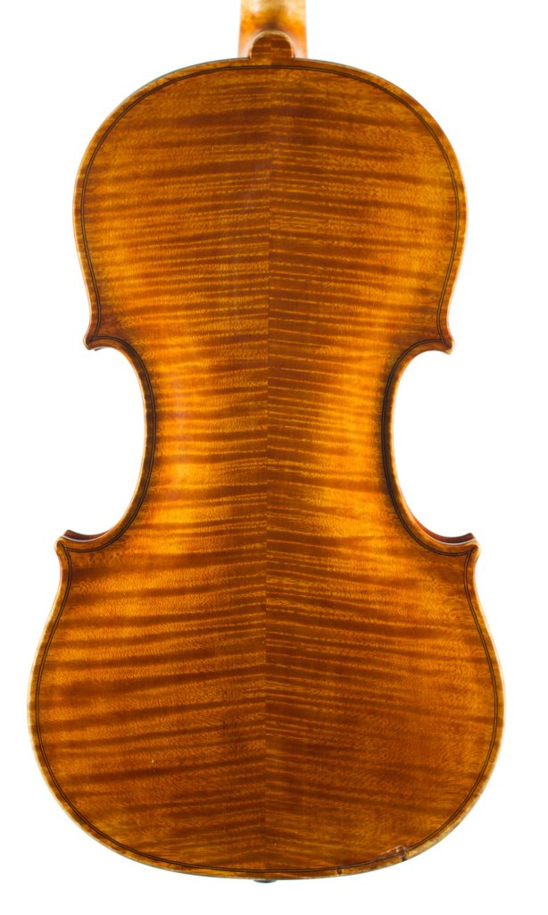 Violin by Joseph Wade, Leeds, 1885 — back