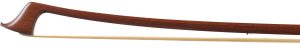 A silver-mounted cello bow by E. Dörfler — head and frog