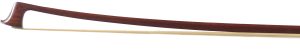 A silver-mounted viola bow by Aegidius Dorfler — head and frog
