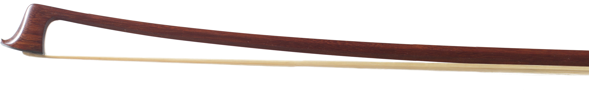 A silver-mounted viola bow by Aegidius Dorfler — head