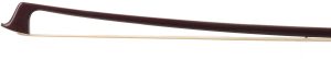 A silver-mounted viola bow by Michael Mönnig, Germany — head and frog
