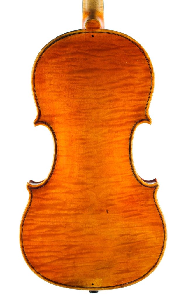 Violin by Piero Parravicini, Milan, 1931 — back