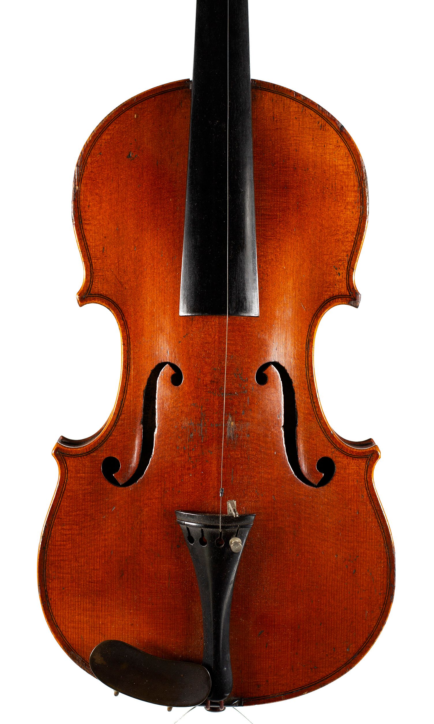 Violin, Workshop of Jerome Thibouville-Lamy, Mirecourt, circa 1910 — front
