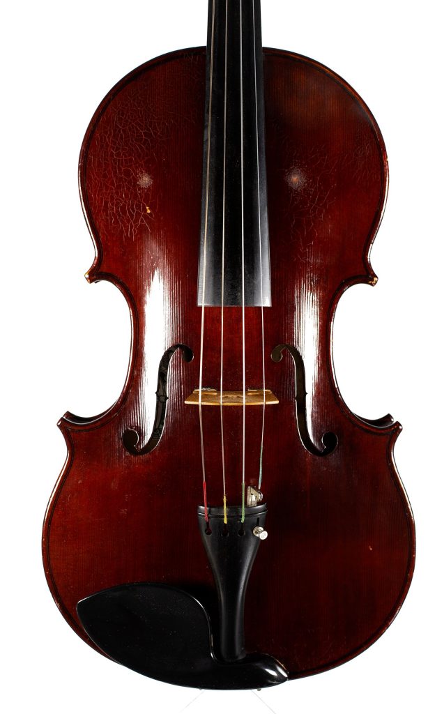 Viola by Paul Harrild, Newark, 1983 — front
