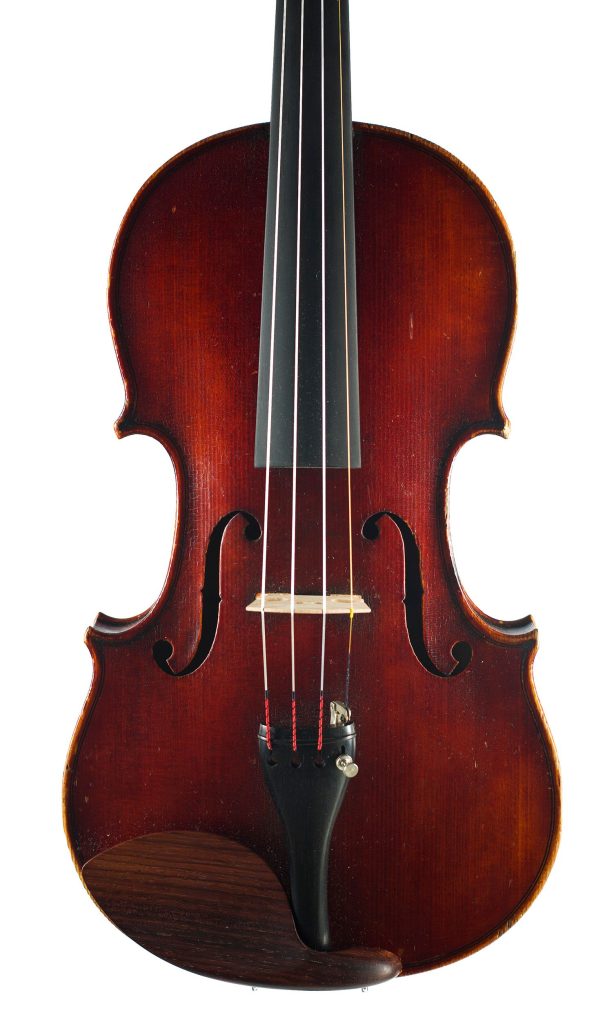 Violin by Hugh W. Cooper, Glasgow, 1908 — front