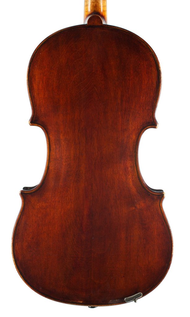 Violin by Edward Brookfield, Southport, 1898 — back