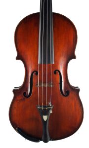 Violin by Edward Brookfield, Southport, 1898 — front