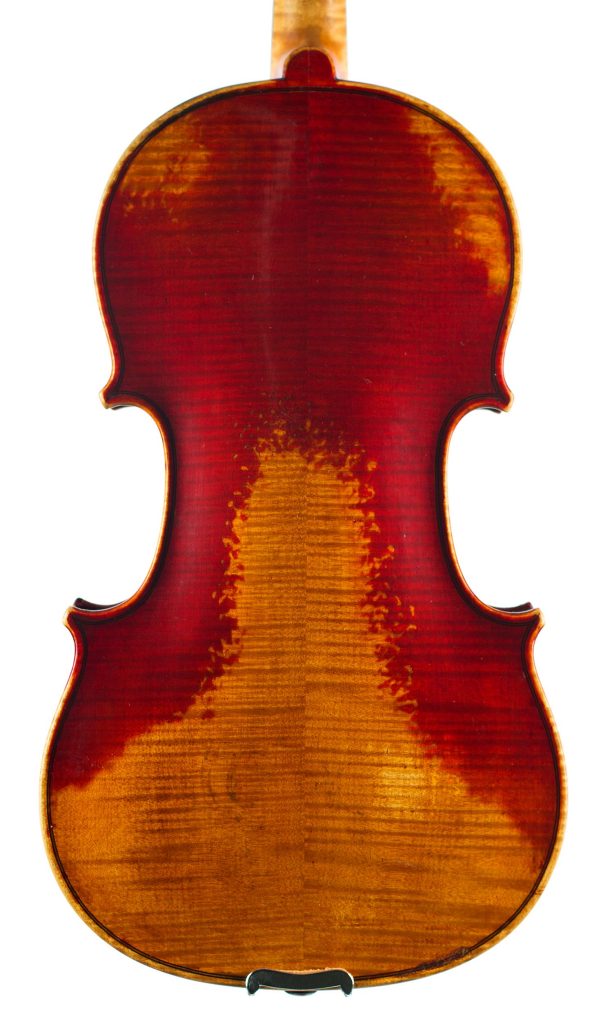 Violin by Alexandre Delanoy, Bordeaux, 1914 — back