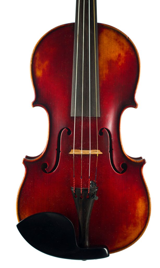 Violin by Alexandre Delanoy, Bordeaux, 1914 — front