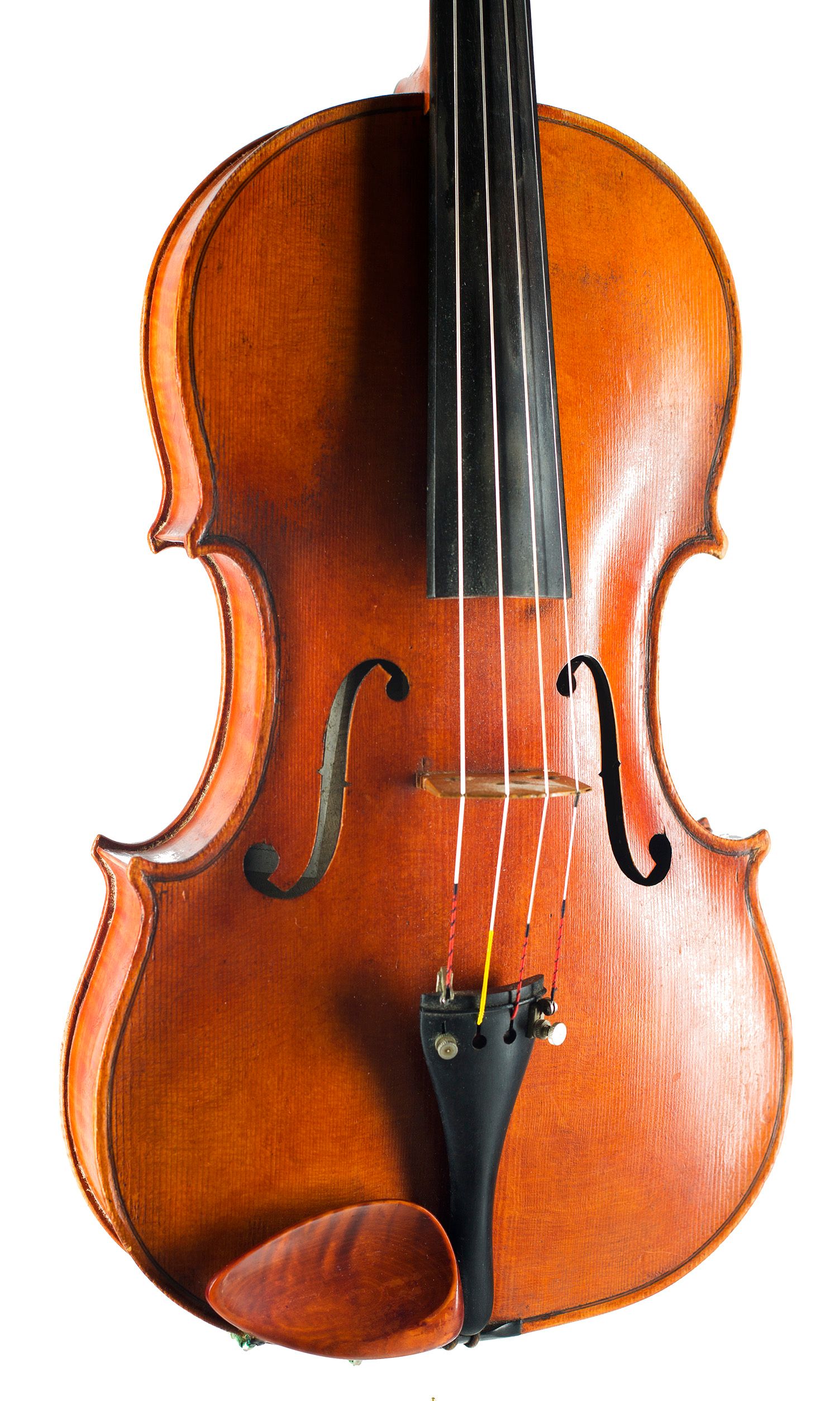 Viola by John Wilkinson, London, circa 1940 — angled view, 20°