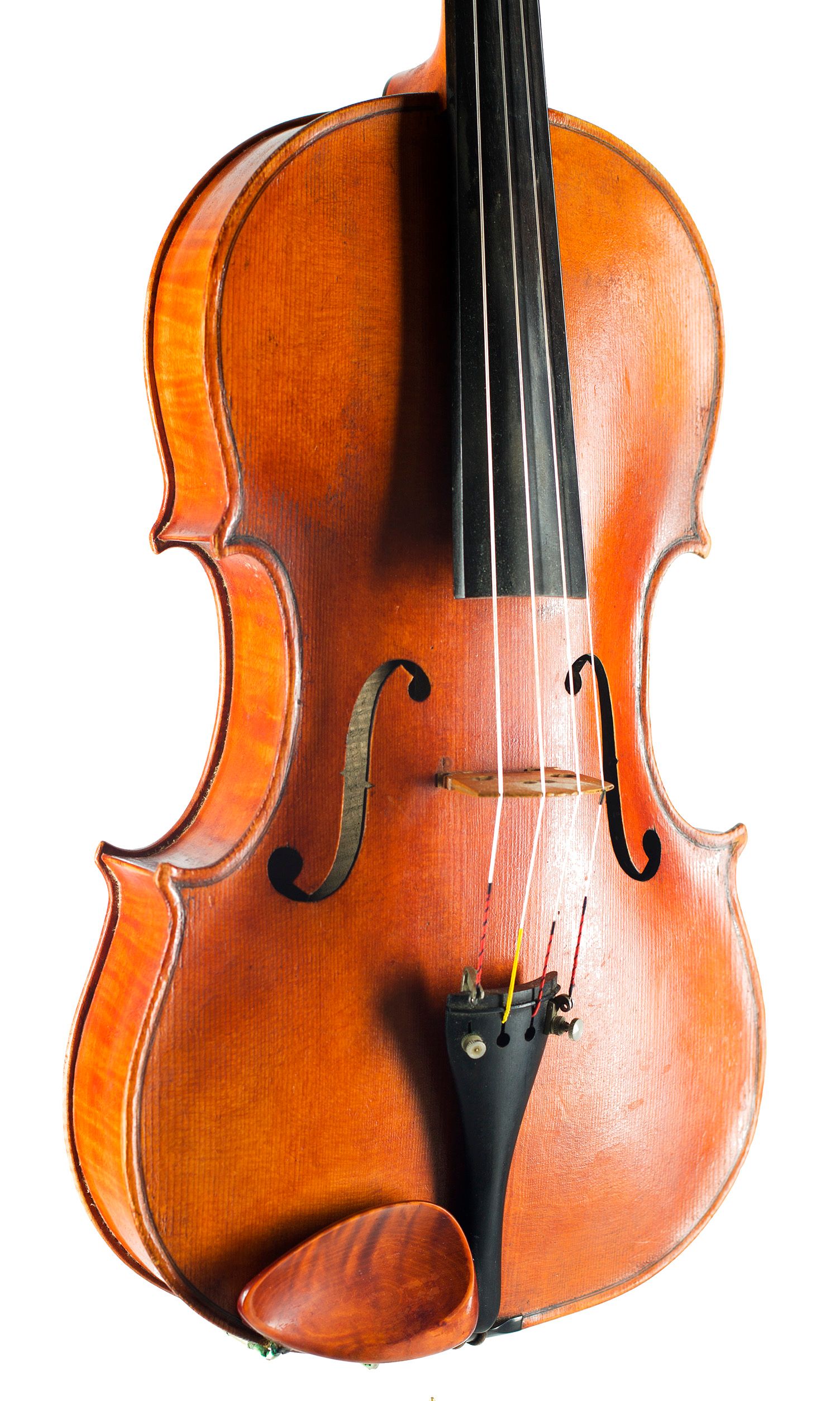 Viola by John Wilkinson, London, circa 1940 — angled view, 30°