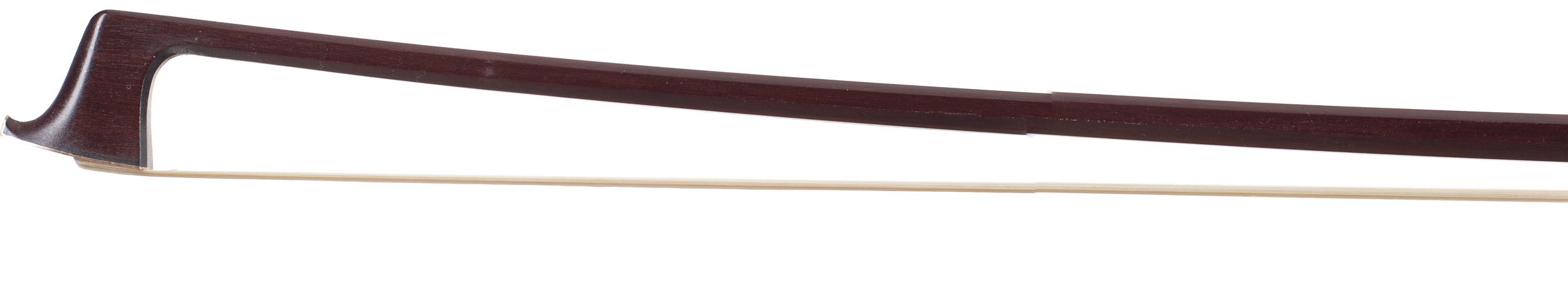 A gold and tortoiseshell-mounted violin bow by A. R. Bultitude, England — head