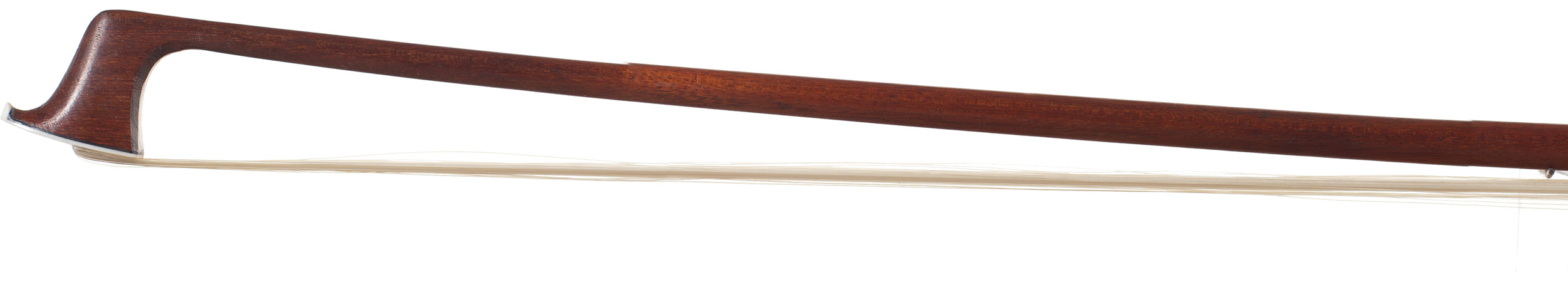 A gold-mounted violin bow by Nicholas Simon, 1850 — head