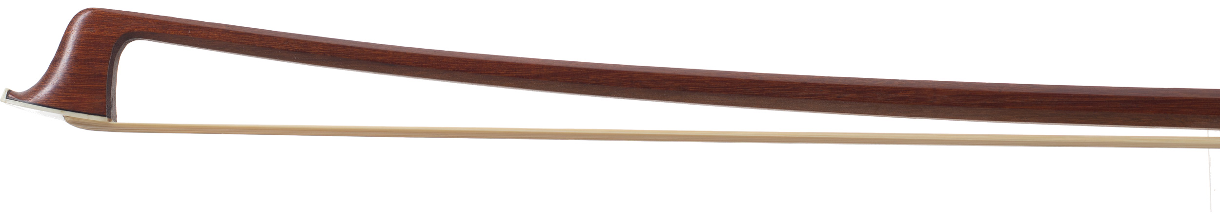 A silver-mounted violin bow by Roger Millant, Paris — head