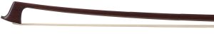 A silver-mounted violin bow by Rudolf Neudorfer — head and frog
