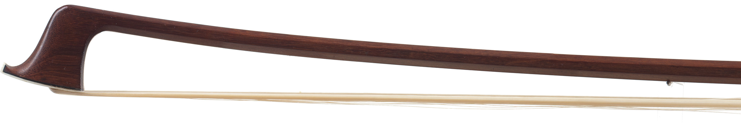 A silver-mounted cello bow by R. Weichold, Dresden — head