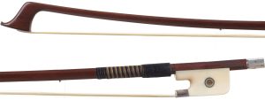 A silver-mounted cello bow by Paul Weidhass, Germany, circa 1940 — head and frog