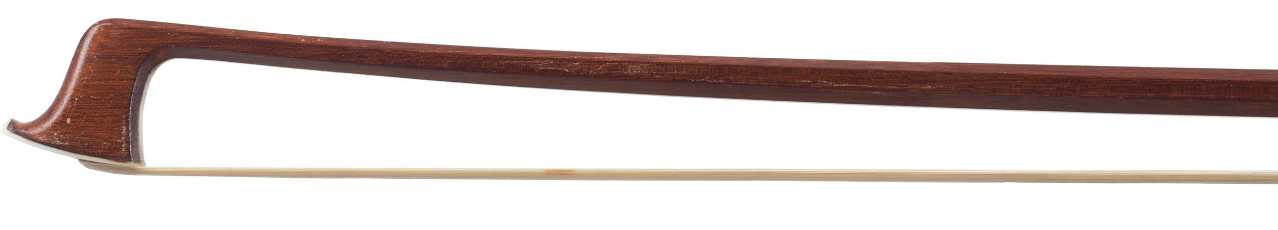 A silver-mounted viola bow by Roderich Paesold, Germany — head