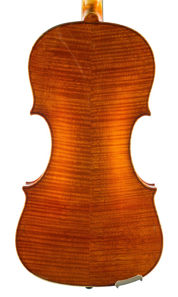 Viola by W. H. van Leeuwen, Scheveningen, 1977 — back