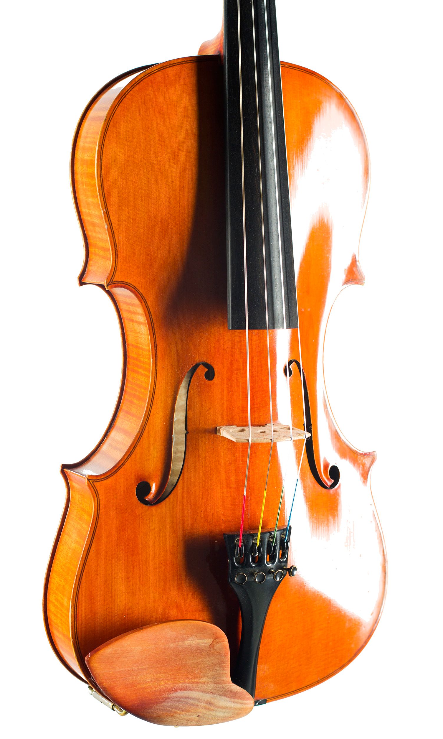 Viola by W. H. van Leeuwen, Scheveningen, 1977 — angled view, 30°