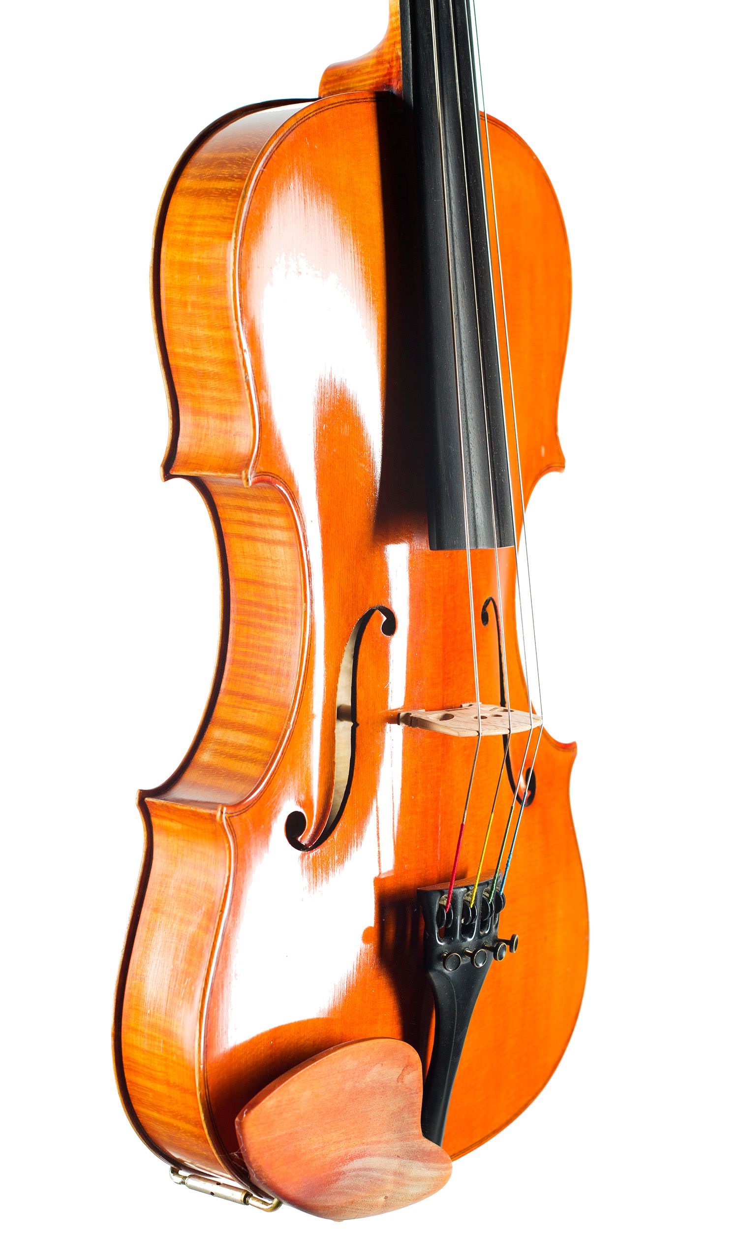Viola by W. H. van Leeuwen, Scheveningen, 1977 — angled view, 50°