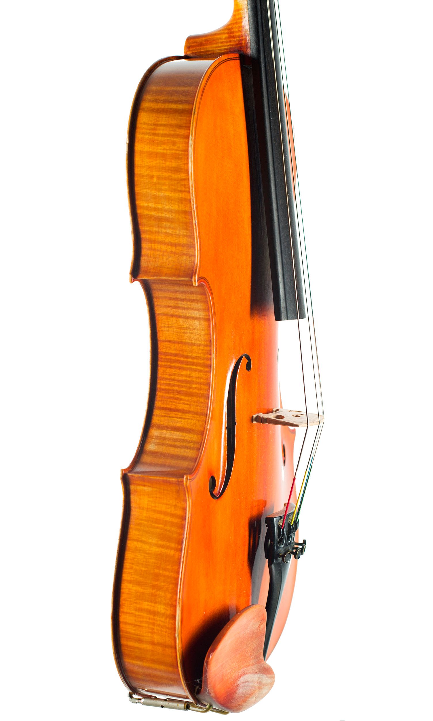 Viola by W. H. van Leeuwen, Scheveningen, 1977 — angled view, 70°