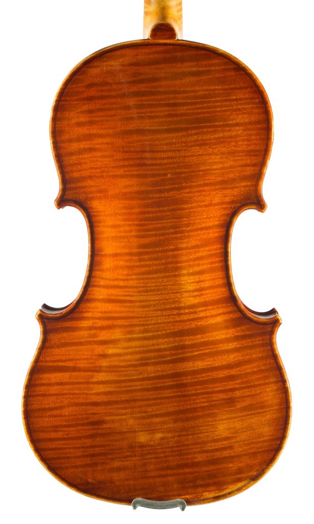 Violin by Wilhelm Paul Kunze, Gravenhage, 1932 — back