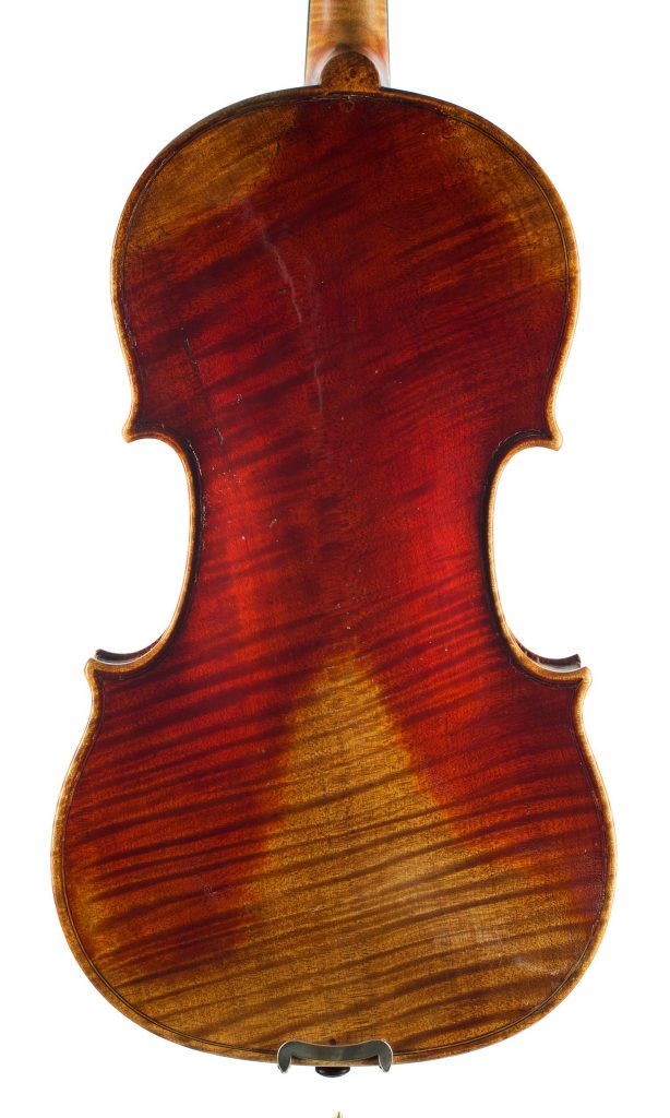 Violin by Max Möller, Amsterdam, 1914 — back
