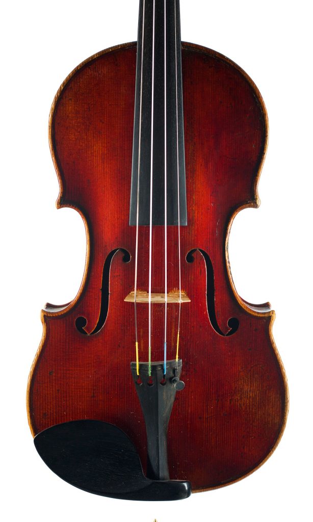 Violin by Max Möller, Amsterdam, 1914 — front