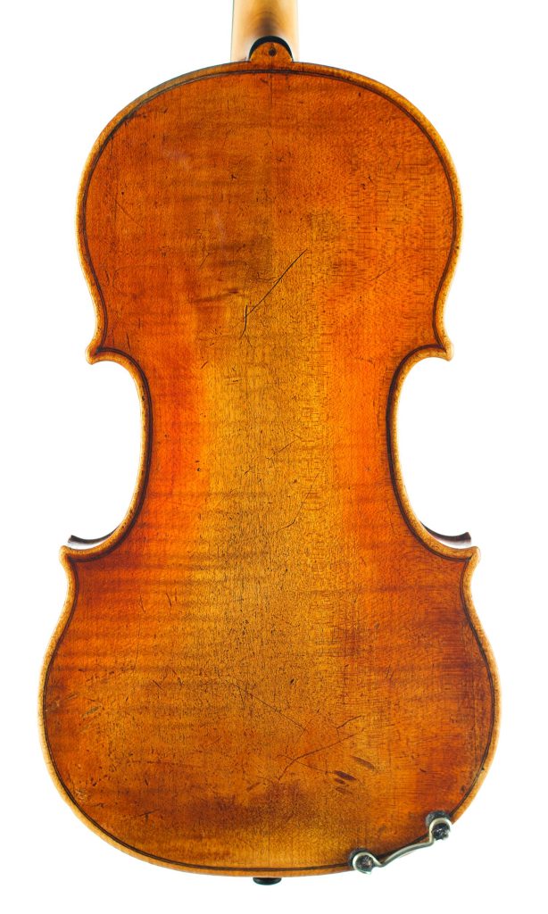 Violin by Ferdinand Gagliano, Naples, circa 1756 — back