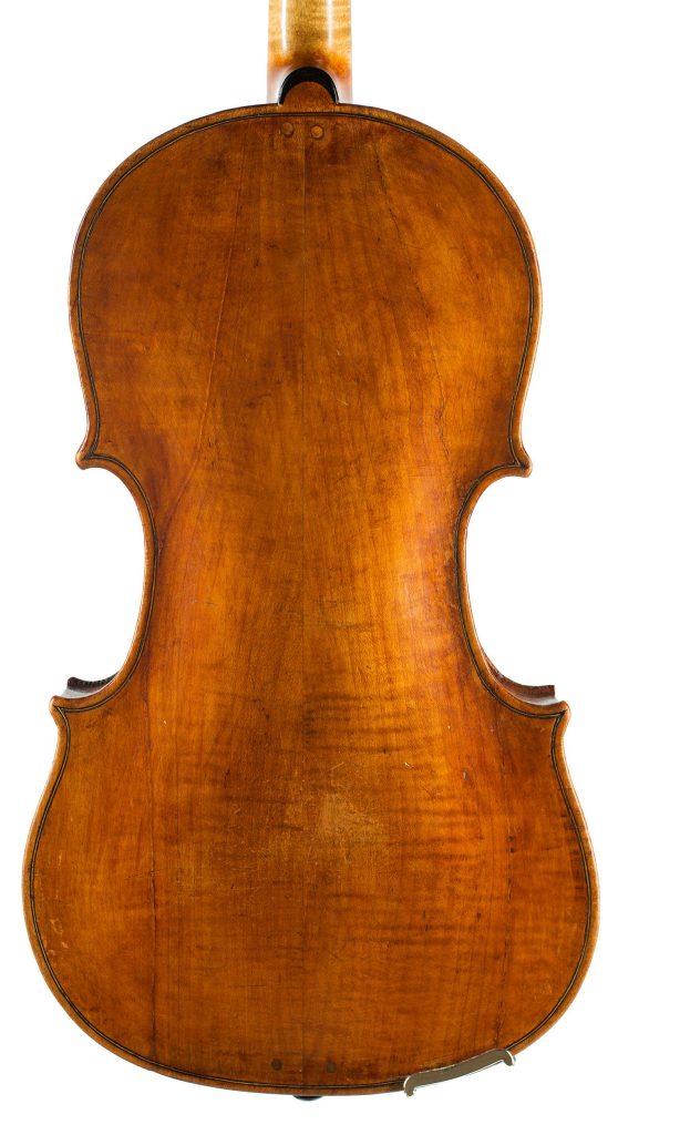 Violin by Francesco Maurizi, Appignano, 1850 — back