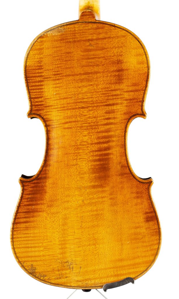 Viola by Otto Erdesz, Budapest, 20th Century — back