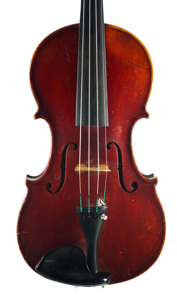 Violin by S. B. Wilkinson, Leeds, 1889 — front