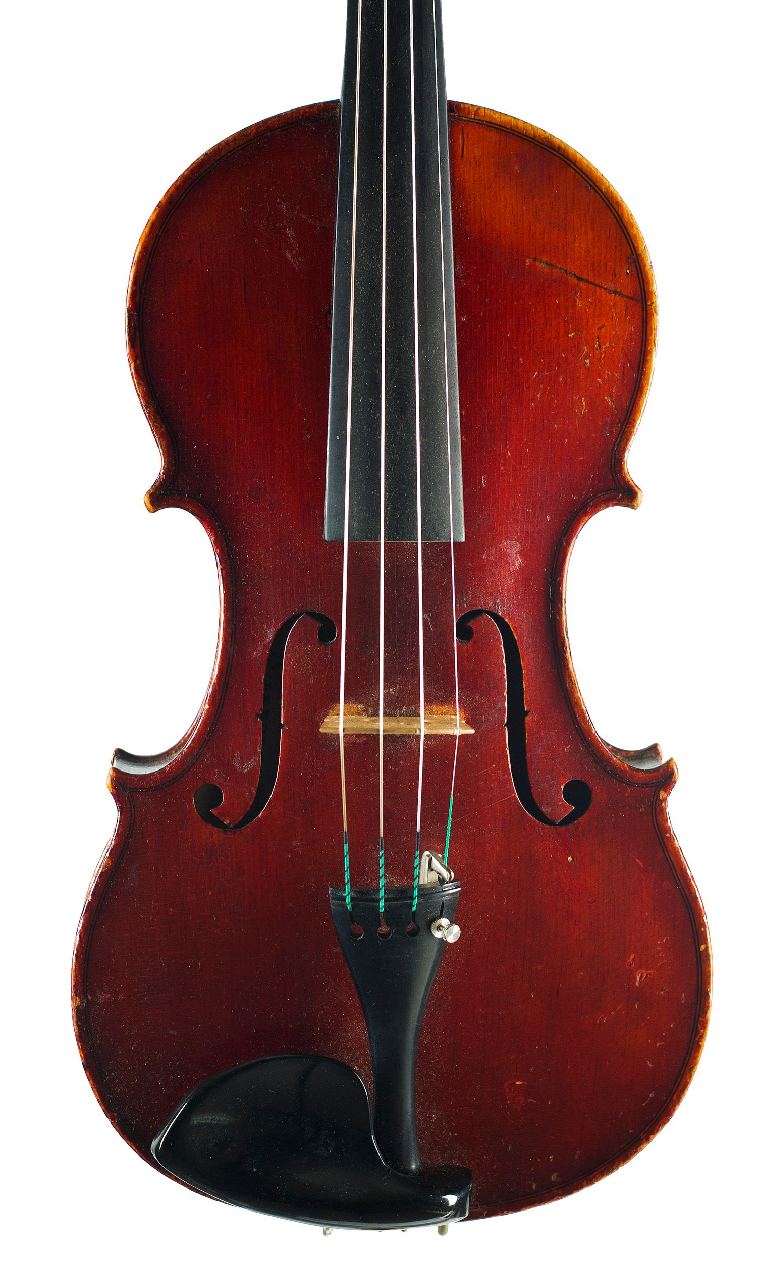 Violin by S. B. Wilkinson, Leeds, 1889 — front