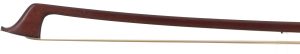 A gold-mounted cello bow by Arthur Bultitude, London — head and frog