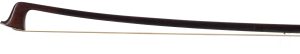 A silver-mounted violin bow by Charles Bazin — head and frog