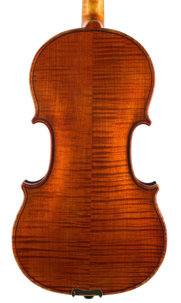 Violin by Walter H. Mayson, Manchester, 1891 — back