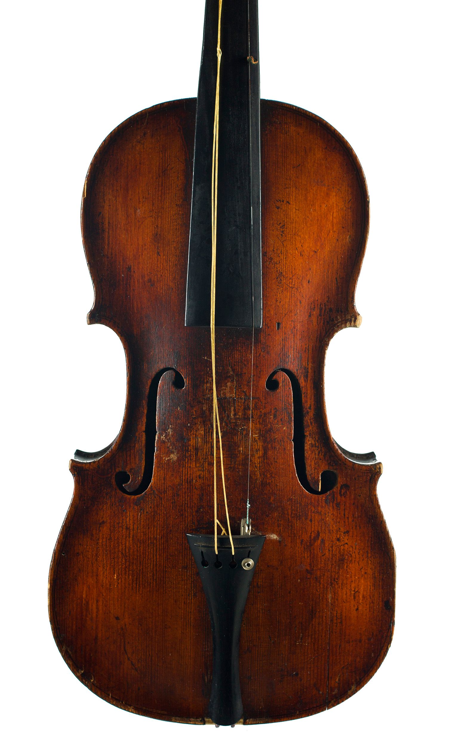 Violin, Workshop of Pretzschner, Neukirchen, circa 1790 — front