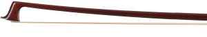 A silver-mounted violin bow by Johannes Paulus, Germany — head and frog