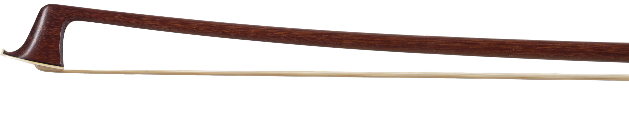 A silver-mounted violin bow by Josef P. Gabriel — head