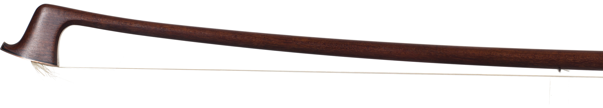 A gold-mounted viola bow by Garner Wilson — head