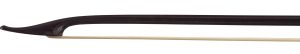 A Baroque viola bow by Roger Doe — head and frog
