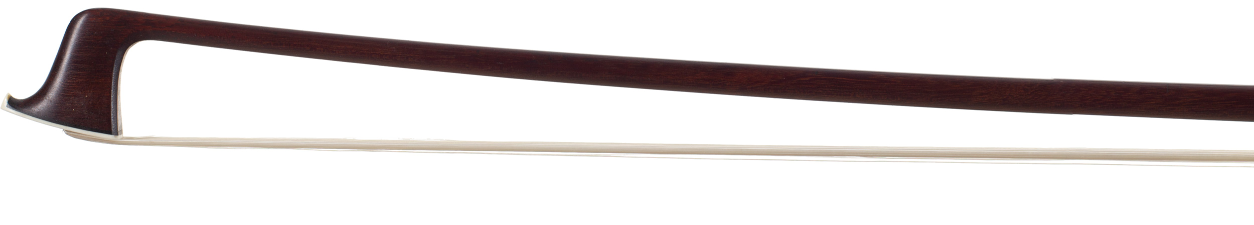 A silver-mounted violin bow by Alfred Lamy (Pére), Paris, circa 1890 — head