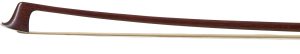 A silver-mounted violin bow by K. Gerhard Penzel, Germany — head and frog